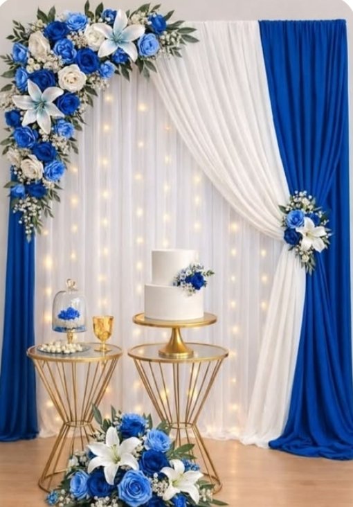 Gâteau d'Exception & Tables Dorées FloDeco